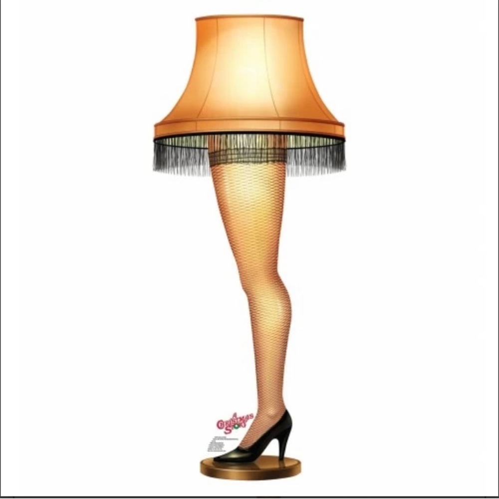 LEG LAMP A CHRISTMAS STORY CARDBOARD CUTOUT